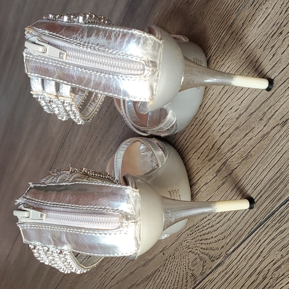 Rhinestone Stiletto Heels - Picture 3 of 10